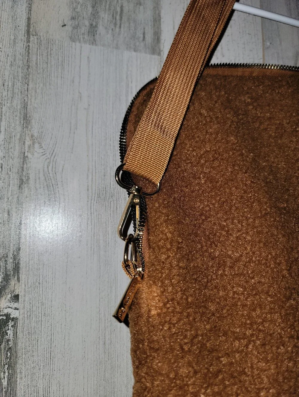 Luxe + Willow Teddy Sherpa Laptop Bag